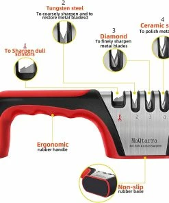 TVTimeDirect MaQtarra 4–Stage Knife Sharpener 17 TVTimeDirect MaQtarra 4–Stage Knife Sharpener