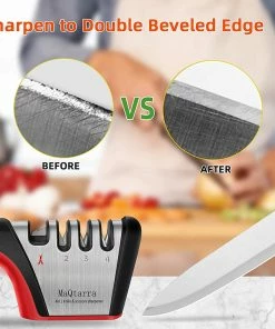 TVTimeDirect MaQtarra 4–Stage Knife Sharpener 13 TVTimeDirect MaQtarra 4–Stage Knife Sharpener