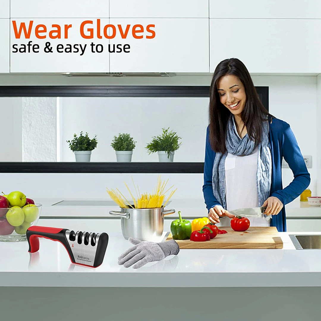 TVTimeDirect MaQtarra 4–Stage Knife Sharpener 8 TVTimeDirect MaQtarra 4–Stage Knife Sharpener