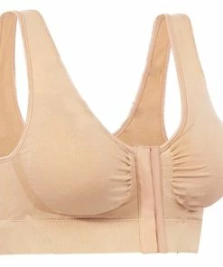 TVTimeDirect Miracle Bamboo Comfort Bra Deluxe Front Closure- 3XL 46-50