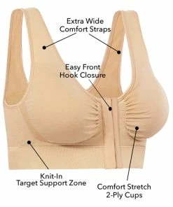 TVTimeDirect Clothing & Accessories Miracle Bamboo Comfort Bra - Nude- XL (Bust 40-43) 11 TVTimeDirect Clothing & Accessories Miracle Bamboo Comfort Bra - Nude- XL (Bust 40-43)