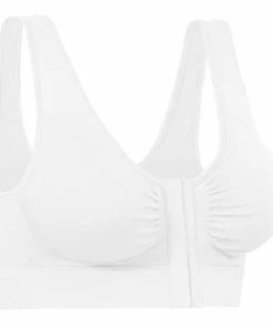 TVTimeDirect Miracle Bamboo Comfort Bra Deluxe Front Closure- XL(40-43)- 2