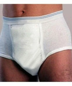 TVTimeDirect Men's Reusable Briefs- Small (Waist 30"-32") Clothing & Accessories