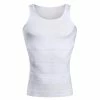 TVTimeDirect Sporting Goods Men's Instant Slimming Undershirt - White- 2XL
