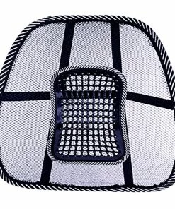 TVTimeDirect Mesh Back Support Rest With Massage Pegs