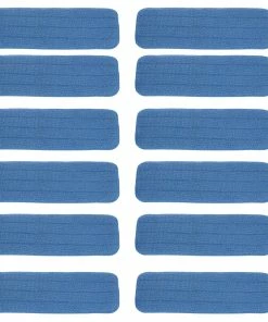 TVTimeDirect MicroFiber Swivel Mop Pad Refill, 12 Pack Kitchen