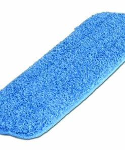 TVTimeDirect 18" Blue Wet Pad - Microfiber Replacement Mop Pad Refill Wet Dry Home & Commercial Cleaning Kitchen