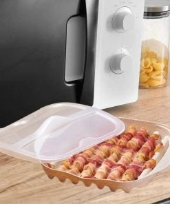 TVTimeDirect Kitchen Handy Gourmet Eco Friendly Microwave Bacon Cooker