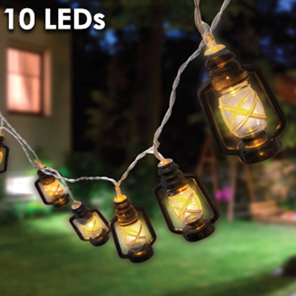 TVTimeDirect Merdian Point Mini Lantern LED String Lights - 10 Lights One String Outdoor & Garden 6 TVTimeDirect Merdian Point Mini Lantern LED String Lights - 10 Lights One String Outdoor & Garden