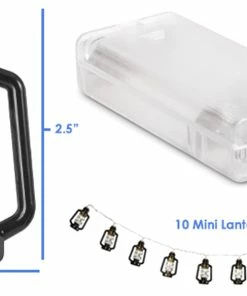 TVTimeDirect Merdian Point Mini Lantern LED String Lights - 10 Lights One String Outdoor & Garden 16 TVTimeDirect Merdian Point Mini Lantern LED String Lights - 10 Lights One String Outdoor & Garden