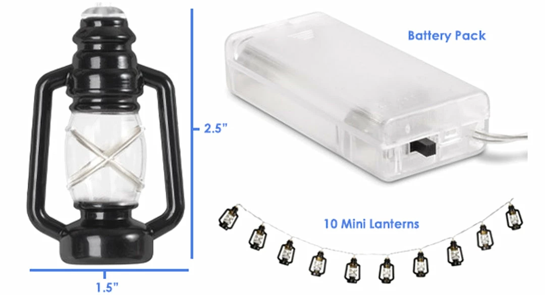 TVTimeDirect Merdian Point Mini Lantern LED String Lights - 10 Lights One String Outdoor & Garden 9 TVTimeDirect Merdian Point Mini Lantern LED String Lights - 10 Lights One String Outdoor & Garden