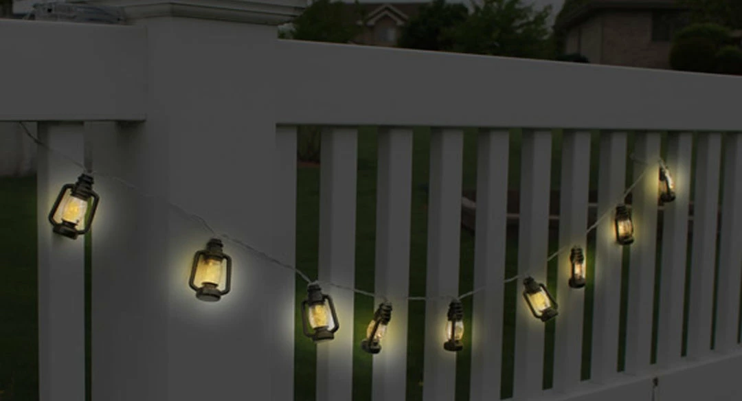 TVTimeDirect Merdian Point Mini Lantern LED String Lights - 10 Lights One String Outdoor & Garden 10 TVTimeDirect Merdian Point Mini Lantern LED String Lights - 10 Lights One String Outdoor & Garden