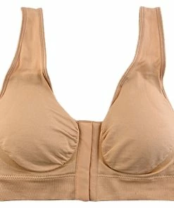 TVTimeDirect Clothing & Accessories Miracle Bamboo Comfort Bra - Nude- 3XL Bust 46-50)