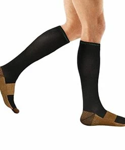 TVTimeDirect Miracle Copper Compression Socks (Ribbed Deluxe Cushion) S/M Health & Beauty