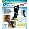 TVTimeDirect Clothing & Accessories Miracle Socks Antifatigue Compression Socks- White (Large/ XLarge) 1 TVTimeDirect Clothing & Accessories Miracle Socks Antifatigue Compression Socks- White (Large/ XLarge)