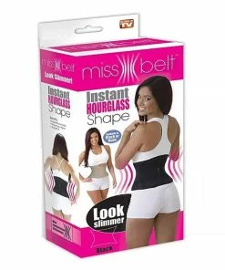 TVTimeDirect Sporting Goods Miss Belt Instant Hourglass Shaper -- Small/Medium -- Beige 11 TVTimeDirect Sporting Goods Miss Belt Instant Hourglass Shaper -- Small/Medium -- Beige