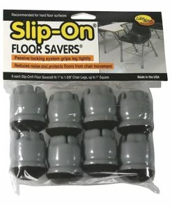 TVTimeDirect Slip On Floor Savers 1" To 1-3/8" (8 Pack) Outdoor & Garden