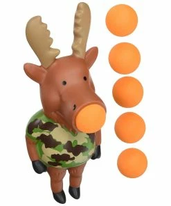 TVTimeDirect Toys & Games Hog Wild Moose Popper Pop Foam Balls Up To 20 Feet - 6 Balls Included - Age 4+