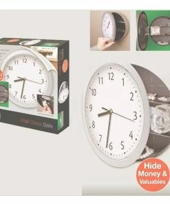 TVTimeDirect Wall Clock With Hidden Safe