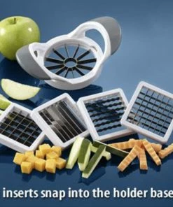 TVTimeDirect Kitchen Deluxe Multi Slicers With 5 Interchangeable Attachments