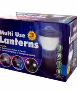 TVTimeDirect Sporting Goods Multi Use Lanterns - 3 Pack