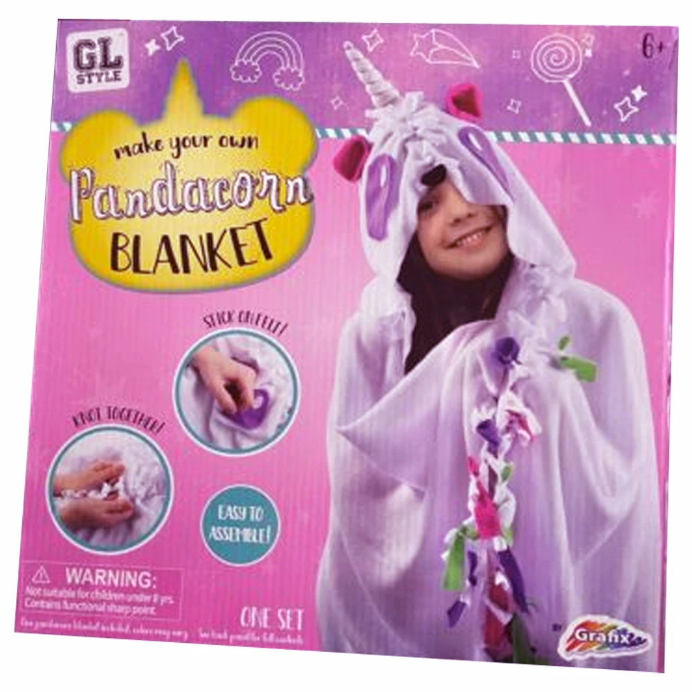 TVTimeDirect Make Your Own Pandacorn Blanket 5 TVTimeDirect Make Your Own Pandacorn Blanket