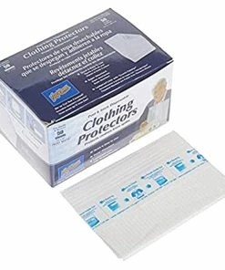 TVTimeDirect Napkleen Disposable Clothing Protectors, 50 Count 12 TVTimeDirect Napkleen Disposable Clothing Protectors, 50 Count