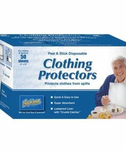 TVTimeDirect Napkleen Disposable Clothing Protectors, 50 Count
