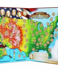 TVTimeDirect America's Natural Wonders National Parks Quarters Collection Map