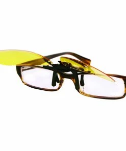 TVTimeDirect NightView Clip Ons Glasses - Unisex - One Size Clothing & Accessories