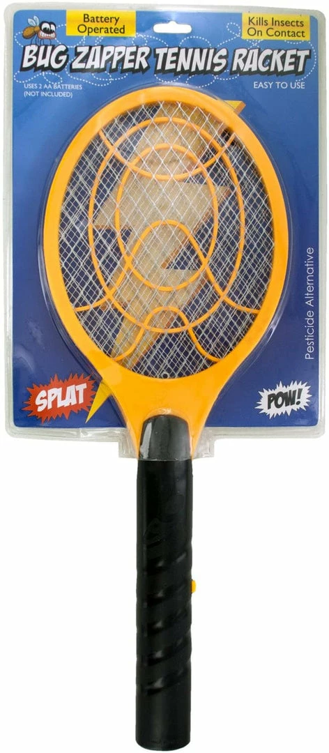 TVTimeDirect Battery-Operated Bug Zapper Tennis Racket 3 TVTimeDirect Battery-Operated Bug Zapper Tennis Racket