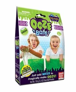 TVTimeDirect Ooze Baff-Single Use Bath Gel Toy, Green, 150g
