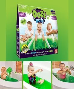 TVTimeDirect Ooze Baff- Bath Gel Toy, Green, 300g Toys & Games