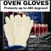 TVTimeDirect Houseware Kole Imports- Heat Resistant Oven Gloves