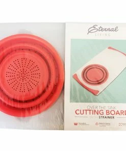 TVTimeDirect Kitchen Over The Sink Cutting Board With Strainer 13 TVTimeDirect Kitchen Over The Sink Cutting Board With Strainer