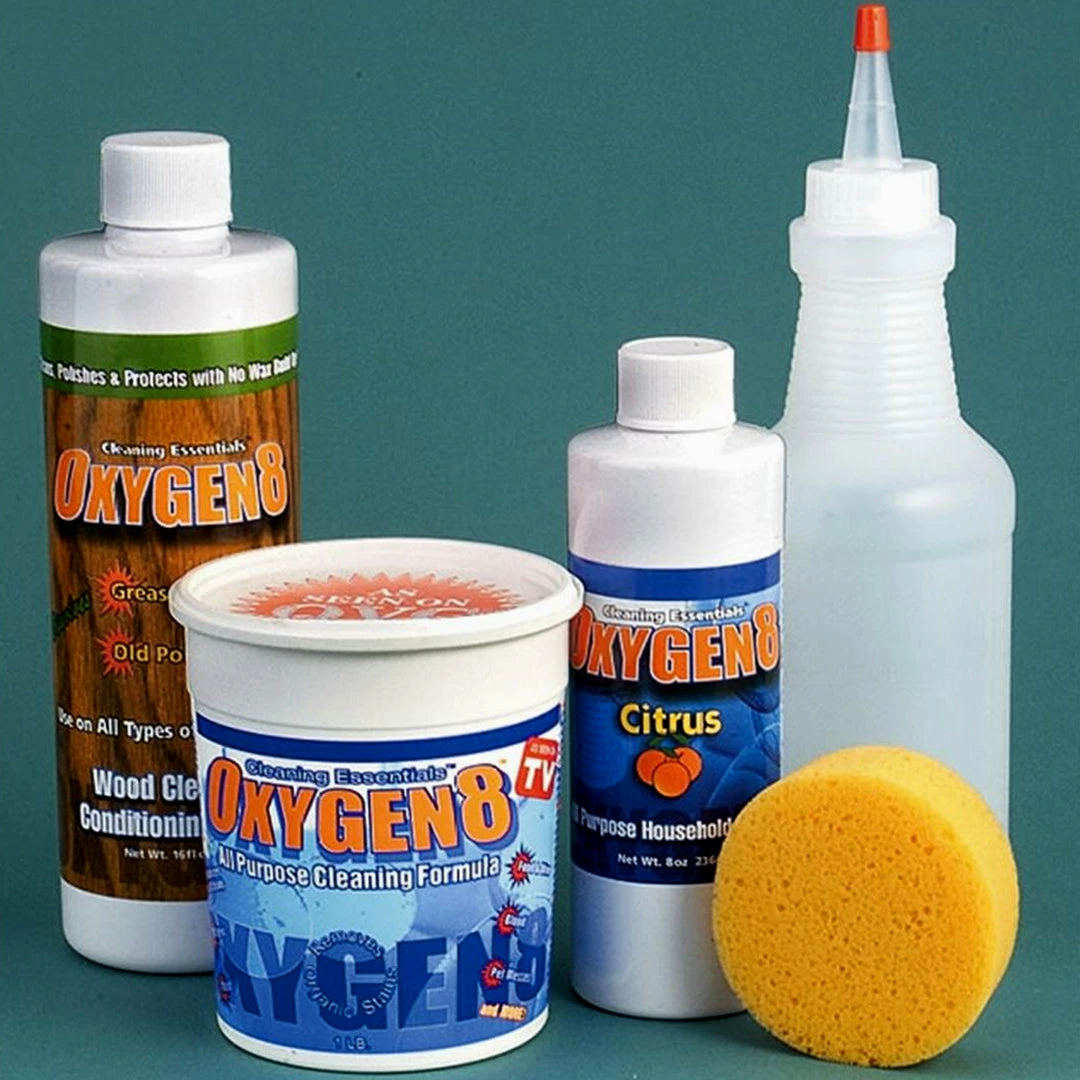 TVTimeDirect Oxygen8 Stain Remover Cleaning Kit Value Pack 4 TVTimeDirect Oxygen8 Stain Remover Cleaning Kit Value Pack