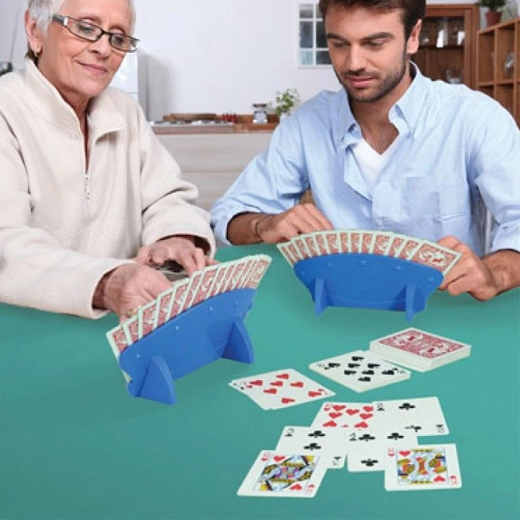 TVTimeDirect Playing Card Holders, Set Of 2 Toys & Games 4 TVTimeDirect Playing Card Holders, Set Of 2 Toys & Games