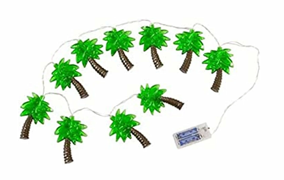 TVTimeDirect Outdoor & Garden Merdian Point Palm LED String Lights - 10 Lights One String 4 TVTimeDirect Outdoor & Garden Merdian Point Palm LED String Lights - 10 Lights One String