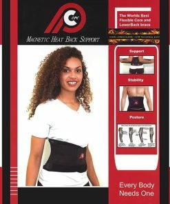TVTimeDirect Health & Beauty Magnetic Heat Lower Back Support (Small)