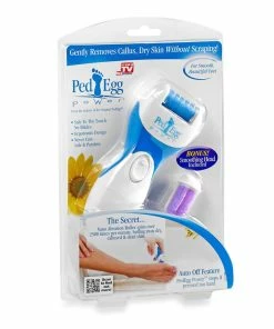 TVTimeDirect PedEgg Power Cordless Electric Callus Remover Health & Beauty