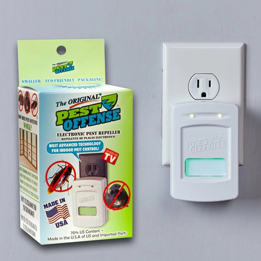 TVTimeDirect Houseware Pest Offense POUSA-FL-01 Original Electronic Pest Repellant 4 TVTimeDirect Houseware Pest Offense POUSA-FL-01 Original Electronic Pest Repellant