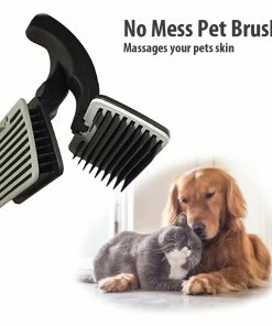 TVTimeDirect No Mess Pet Brush (Set Of 2) Pets