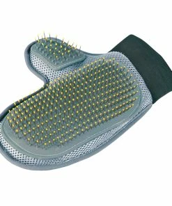 TVTimeDirect Pet Coat Care Glove With Wire Bristles Pets