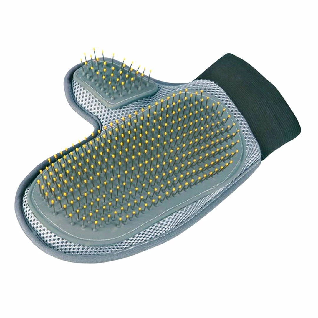TVTimeDirect Pet Coat Care Glove With Wire Bristles Pets 3 TVTimeDirect Pet Coat Care Glove With Wire Bristles Pets