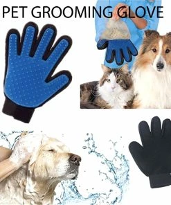 TVTimeDirect Deluxe Pet Grooming Glove- Left Hand