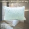 TVTimeDirect Bamboo Pillow -Aloe Vera Adjustable (King) - 36 In. X 19 In.