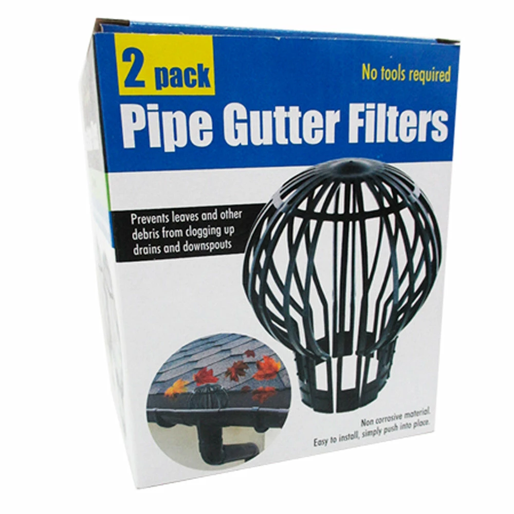 TVTimeDirect Outdoor & Garden Pipe Gutter Filters Set 4 TVTimeDirect Outdoor & Garden Pipe Gutter Filters Set