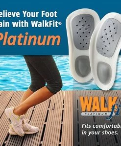 TVTimeDirect Walkfit Platinum Orthotics- Size C (W 7-7.5/M 6- 6.5) Clothing & Accessories