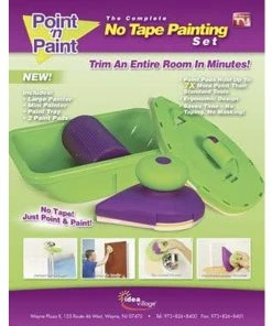 TVTimeDirect Point 'N Paint- No Tape Painting Set Outdoor & Garden