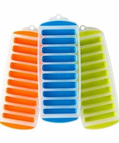 TVTimeDirect Pop-Out Bottle Ice Tray - Set Of 2
